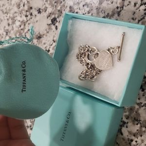 Tiffany & co heart tag bracelet